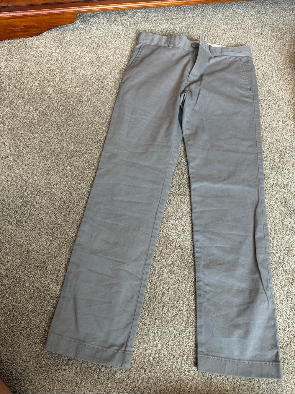 Crewcuts Boys' Gray Chino Pants